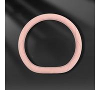 WYFZ Funda Volante De Coche para Citr-oen C5 2010-2016, Protectores de Cuero de Gamuza con Tacto Suave Elástica Duradera a la Moda Ideas Regalos,Pink D