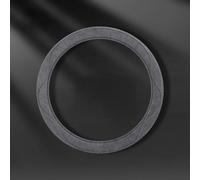 WYFZ Funda Volante De Coche para Citr-oen C8 C6 C5 C4L C4 C3 C2 C1, Protectores de Cuero de Gamuza con Tacto Suave Elástica Duradera a la Moda Ideas Regalos,Grey O