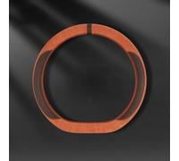 WYFZ Funda Volante De Coche para Citr-oen C8 C6 C5 C4L C4 C3 C2 C1, Protectores de Cuero de Gamuza con Tacto Suave Elástica Duradera a la Moda Ideas Regalos,Orange D