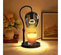 WYghyronic Lámpara calentadora de velas temporizador y brillo regulable en 4 niveles - Altura ajustable, ideal para dormitorios de casas nuevas, regalos para mujeres.