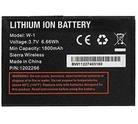 WYGUO W-1 Reemplazo de batería para Sierra Wireless Elevate 4G Aircard 753S 754S 778S W1 WiFi Hotspot(3.7V 6.66Wh 1800mah)