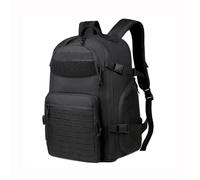 Wygwlg Mochila Táctica, Mochila Militar Grande De 45 L Resistente Al Agua para Camping Caza Y Trekking, Bolsa De Viaje Supervivencia, para Acampar, Rafting, Escalada Y Otras Actividades(Black)