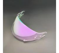 WYHHL Visera de Casco Moto para Shark Spartan/Skwal 1/2 / D-Skwal, Visera Tintada Lente Cascos de Motocicleta Protección UV Accesorios de Repuesto,Normal-G Aurora Purple