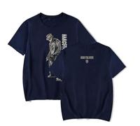 WYHMCNHM Don Toliver Merch HARDSTONE PSYCHO DEAD MAN'S CANYON - Camisetas de manga corta para mujer, azul marino, L