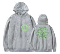 WYHMCNHM Don Toliver Merch HARDSTONE PSYCHO TWIN PEAKS - Sudadera con capucha para mujeres y hombres, a la moda, casual, con capucha (gris, S), gris, S