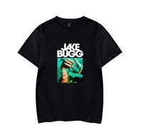 WYHMCNHM Jake Bugg Hand - Camiseta de manga corta para mujer y hombre, Negro, M
