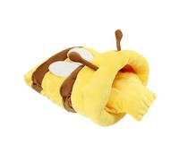 Wyhqgn Cama para Gatos de Interior, Tipo Nido, Cueva para Gatos, Nido para Mascotas, para Gatitos, Terciopelo de Cristal, Cojín Suave, Extraíb, con Cojín