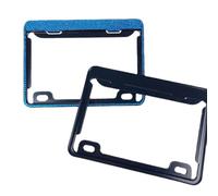 WYHSFSS Soporte Placa Matrícula Motocicleta, para Kawasaki Ninja 125 250 300 400 500 650 Eliminador Guardabarros Moto Soporte Motocicleta LED Marco Matricula Kit,A