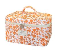 WYJ Bolsa acolchada de 8 colores, 16 ASIN para mujer, Naranja, Cremallera