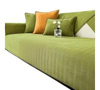 WYJZALLL Chenille Sofa Cover,Non-Slip Waterproof Couch Cover,Soft All-Season Furniture Protector,Pet-Friendly & Machine Washable(I,90x70cm/35x28in)