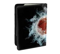 Wykjtwo Baloncesto Abstracto, Funda para Pasaporte Cartera de Viaje de Cuero PU Funda para Pasaporte Fundas para Pasaporte 6,5 Pulgadas