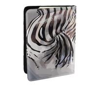 Wykjtwo Cebra Lindo, Funda para Pasaporte Cartera de Viaje de Cuero PU Funda para Pasaporte Fundas para Pasaporte 6,5 Pulgadas