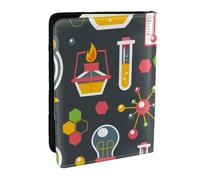 Wykjtwo Ciencia quimica, Funda para Pasaporte Cartera de Viaje de Cuero PU Funda para Pasaporte Fundas para Pasaporte 6,5 Pulgadas
