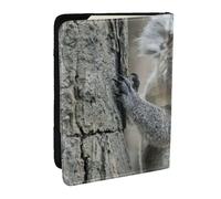 Wykjtwo Coala, Funda para Pasaporte Cartera de Viaje de Cuero PU Funda para Pasaporte Fundas para Pasaporte 6,5 Pulgadas