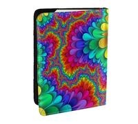 Wykjtwo Color Brillante, Funda para Pasaporte Cartera de Viaje de Cuero PU Funda para Pasaporte Fundas para Pasaporte 6,5 Pulgadas