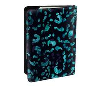 Wykjtwo Color Leopardo, Funda para Pasaporte Cartera de Viaje de Cuero PU Funda para Pasaporte Fundas para Pasaporte 6,5 Pulgadas