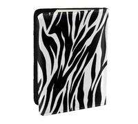 Wykjtwo Estampado de Cebra, Funda para Pasaporte Cartera de Viaje de Cuero PU Funda para Pasaporte Fundas para Pasaporte 6,5 Pulgadas