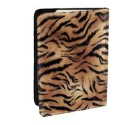 Wykjtwo Estampado de Tigre, Funda para Pasaporte Cartera de Viaje de Cuero PU Funda para Pasaporte Fundas para Pasaporte 6,5 Pulgadas