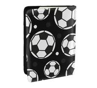 Wykjtwo Fútbol Americano, Funda para Pasaporte Cartera de Viaje de Cuero PU Funda para Pasaporte Fundas para Pasaporte 6,5 Pulgadas