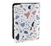 Wykjtwo Grandes Puntos de Colores sobre Fondo Blanco., Funda para Pasaporte Cartera de Viaje de Cuero PU Funda para Pasaporte Fundas para Pasaporte 6,5 Pulgadas