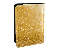 Wykjtwo Imágenes De Brillo, Funda para Pasaporte Cartera de Viaje de Cuero PU Funda para Pasaporte Fundas para Pasaporte 6,5 Pulgadas
