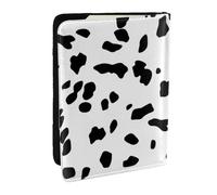 Wykjtwo Impresión dálmata, Funda para Pasaporte Cartera de Viaje de Cuero PU Funda para Pasaporte Fundas para Pasaporte 6,5 Pulgadas