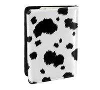 Wykjtwo Impresión dálmata, Funda para Pasaporte Cartera de Viaje de Cuero PU Funda para Pasaporte Fundas para Pasaporte 6,5 Pulgadas