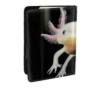 Wykjtwo Impresión de ajolote, Funda para Pasaporte Cartera de Viaje de Cuero PU Funda para Pasaporte Fundas para Pasaporte 6,5 Pulgadas
