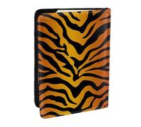 Wykjtwo Impresiones de Tigre, Funda para Pasaporte Cartera de Viaje de Cuero PU Funda para Pasaporte Fundas para Pasaporte 6,5 Pulgadas