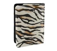 Wykjtwo Leopardo, Funda para Pasaporte Cartera de Viaje de Cuero PU Funda para Pasaporte Fundas para Pasaporte 6,5 Pulgadas