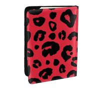 Wykjtwo Leopardo León Tigre Animal Pri, Funda para Pasaporte Cartera de Viaje de Cuero PU Funda para Pasaporte Fundas para Pasaporte 6,5 Pulgadas