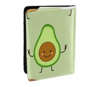 Wykjtwo Lindo Aguacate Y Tostadas Y Huevo Fiado, Funda para Pasaporte Cartera de Viaje de Cuero PU Funda para Pasaporte Fundas para Pasaporte 6,5 Pulgadas