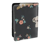 Wykjtwo Lindo Animal 3D Koala, Funda para Pasaporte Cartera de Viaje de Cuero PU Funda para Pasaporte Fundas para Pasaporte 6,5 Pulgadas