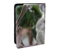 Wykjtwo Lindo Koala, Funda para Pasaporte Cartera de Viaje de Cuero PU Funda para Pasaporte Fundas para Pasaporte 6,5 Pulgadas