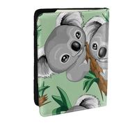 Wykjtwo Lindo Koala, Funda para Pasaporte Cartera de Viaje de Cuero PU Funda para Pasaporte Fundas para Pasaporte 6,5 Pulgadas