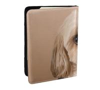 Wykjtwo Lindo Perro Shitzu, Funda para Pasaporte Cartera de Viaje de Cuero PU Funda para Pasaporte Fundas para Pasaporte 6,5 Pulgadas