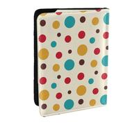 Wykjtwo Lunares Antiguos, Funda para Pasaporte Cartera de Viaje de Cuero PU Funda para Pasaporte Fundas para Pasaporte 6,5 Pulgadas
