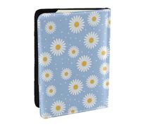 Wykjtwo Margaritas en un Azul, Funda para Pasaporte Cartera de Viaje de Cuero PU Funda para Pasaporte Fundas para Pasaporte 6,5 Pulgadas