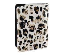 Wykjtwo Patrón de Leopardo, Funda para Pasaporte Cartera de Viaje de Cuero PU Funda para Pasaporte Fundas para Pasaporte 6,5 Pulgadas