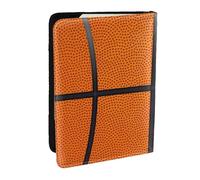 Wykjtwo Pelota de Baloncesto, Funda para Pasaporte Cartera de Viaje de Cuero PU Funda para Pasaporte Fundas para Pasaporte 6,5 Pulgadas