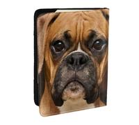Wykjtwo Perro Bóxer, Funda para Pasaporte Cartera de Viaje de Cuero PU Funda para Pasaporte Fundas para Pasaporte 6,5 Pulgadas