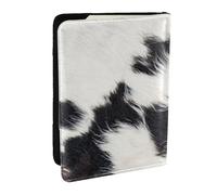 Wykjtwo Piel de Vaca marrón, Funda para Pasaporte Cartera de Viaje de Cuero PU Funda para Pasaporte Fundas para Pasaporte 6,5 Pulgadas