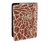 Wykjtwo Pieles y Cabezas de Jirafa, Funda para Pasaporte Cartera de Viaje de Cuero PU Funda para Pasaporte Fundas para Pasaporte 6,5 Pulgadas