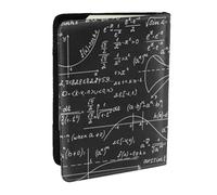Wykjtwo Profesor de matemáticas, Funda para Pasaporte Cartera de Viaje de Cuero PU Funda para Pasaporte Fundas para Pasaporte 6,5 Pulgadas