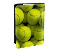 Wykjtwo Tenis Resistente, Funda para Pasaporte Cartera de Viaje de Cuero PU Funda para Pasaporte Fundas para Pasaporte 6,5 Pulgadas