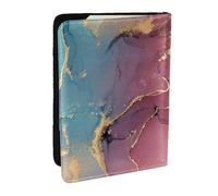 Wykjtwo Textura de mármol, Funda para Pasaporte Cartera de Viaje de Cuero PU Funda para Pasaporte Fundas para Pasaporte 6,5 Pulgadas