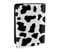 Wykjtwo Vaca (Letra pequeña), Funda para Pasaporte Cartera de Viaje de Cuero PU Funda para Pasaporte Fundas para Pasaporte 6,5 Pulgadas