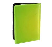 Wykjtwo Verde Lima, Funda para Pasaporte Cartera de Viaje de Cuero PU Funda para Pasaporte Fundas para Pasaporte 6,5 Pulgadas