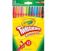 Wykrecane kredki swiecowe Crayola Twistables 12 kolorów , color/modelo surtido