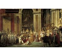 WYKUJMYTO Impresiones de Lienzo Sagrado Emperador Napoleón I y Coronación de la Impresionante Josefina en Nuestra Señora en Diciembre para la Decoración del Hogar de la Oficina 60x90cm